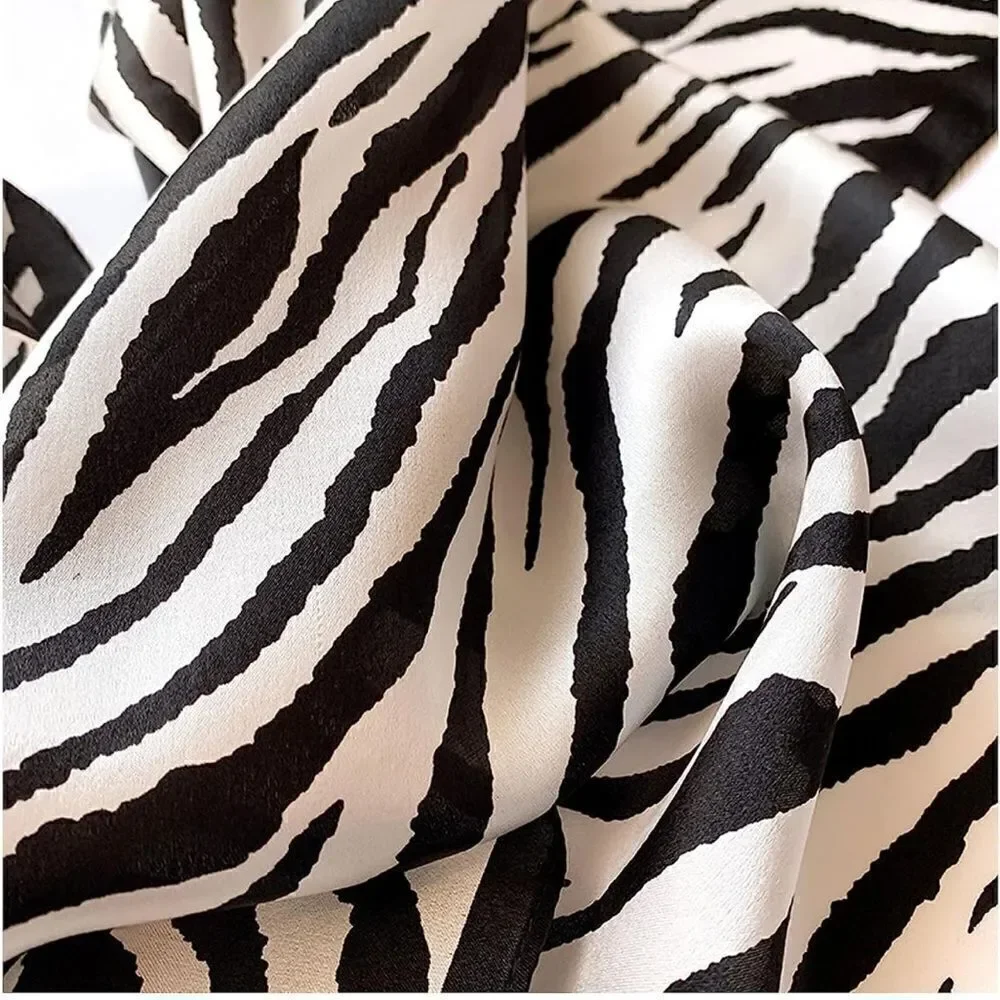 Zebra Silk Scarf